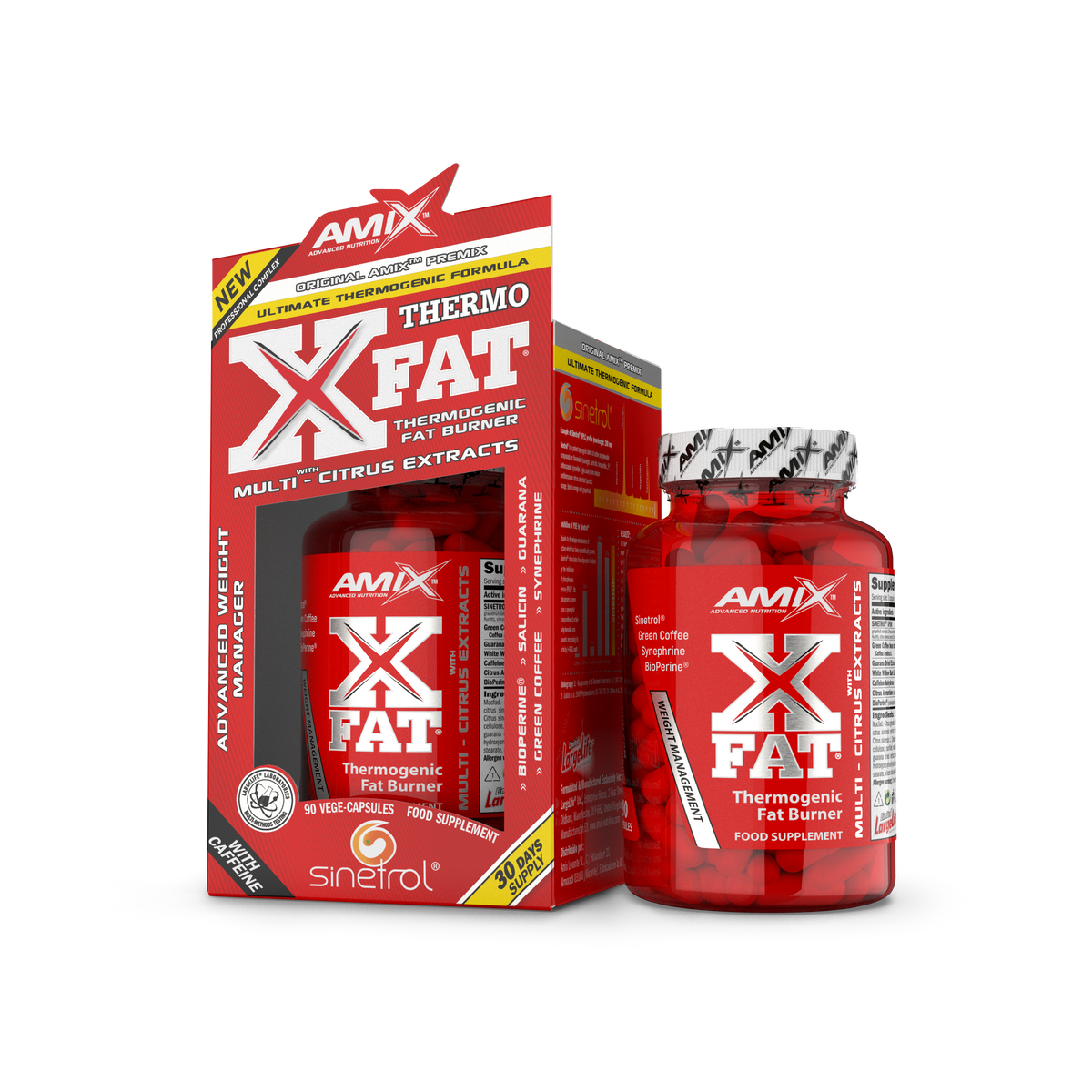 X-FAT THERMOGENIC FAT BURNER 90 CAPS