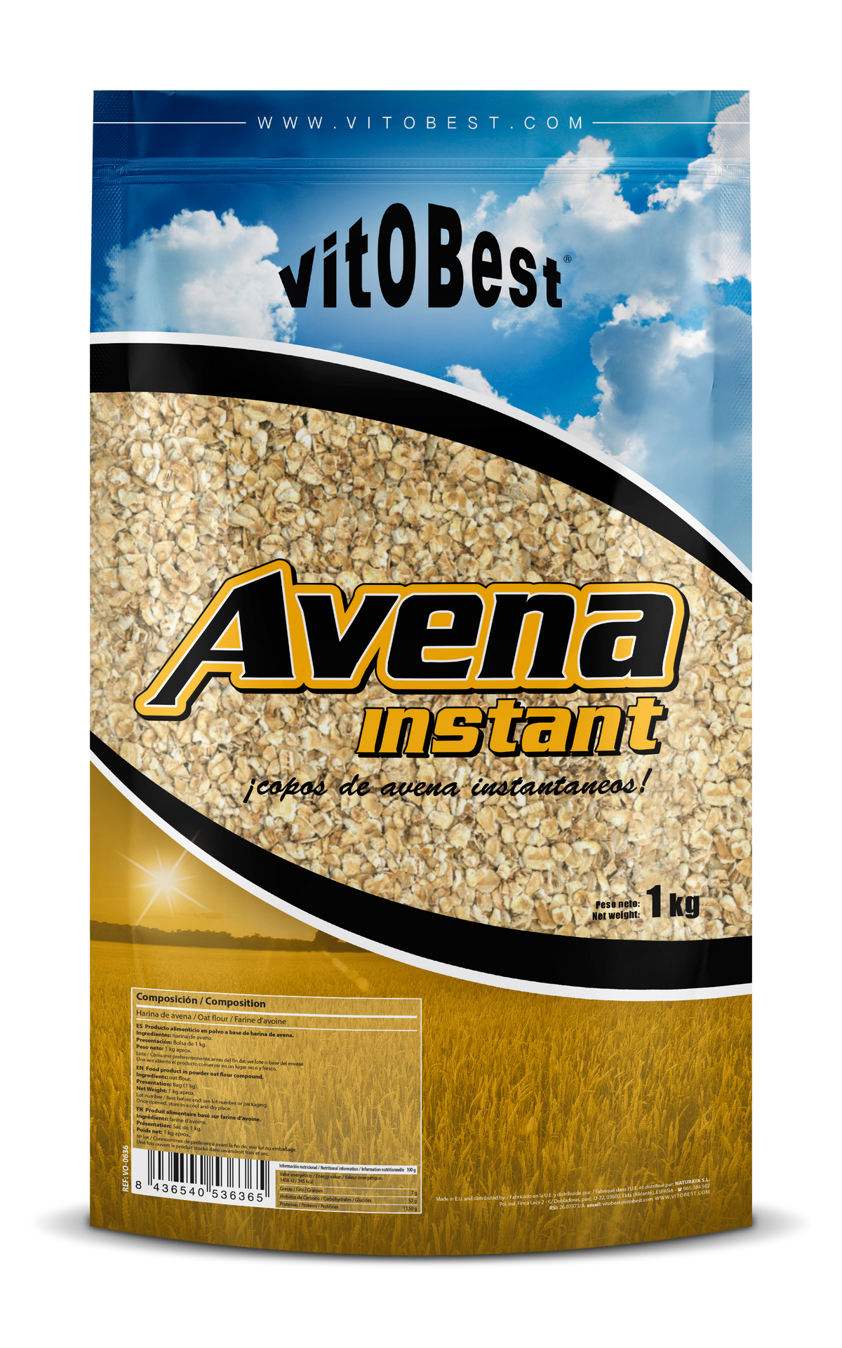 Copos de Avena (Avena Instant)