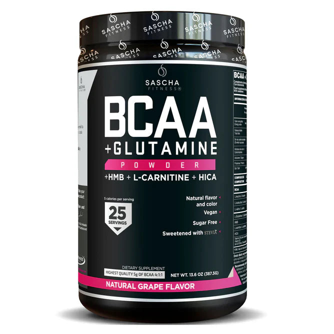 BCAA + Glutamina (DISPONIBLE SOLO EN TIENDA FISICA)