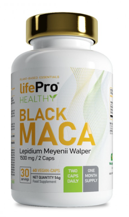 Life Pro Black Maca 60 Caps