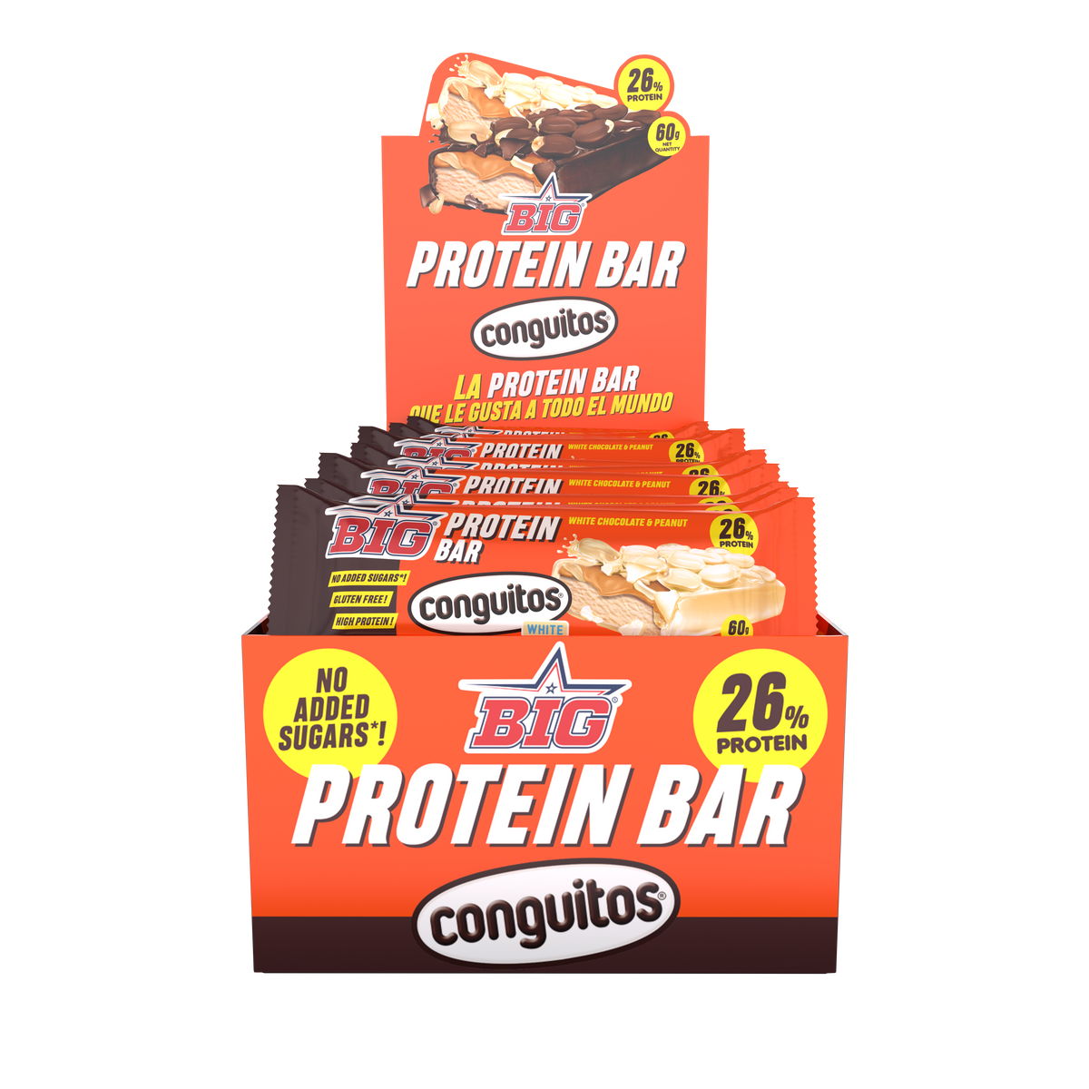 PROTEIN BAR CONGUITOS 60 Grm C/U