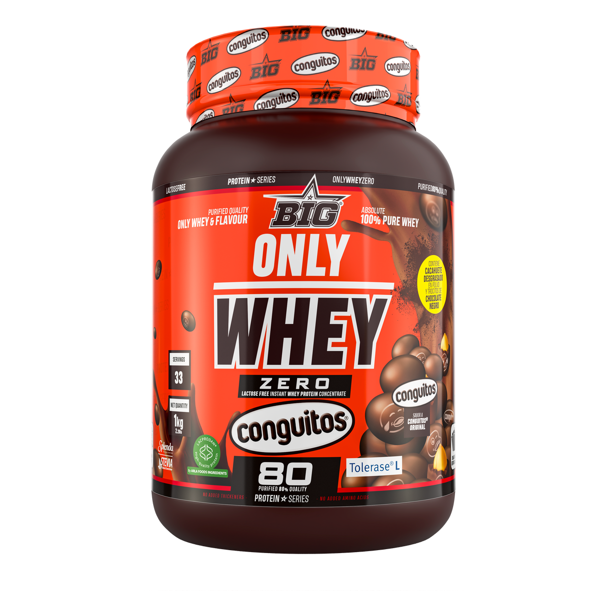 BIG ONLY WHEY ZERO sabor CONGUITOS