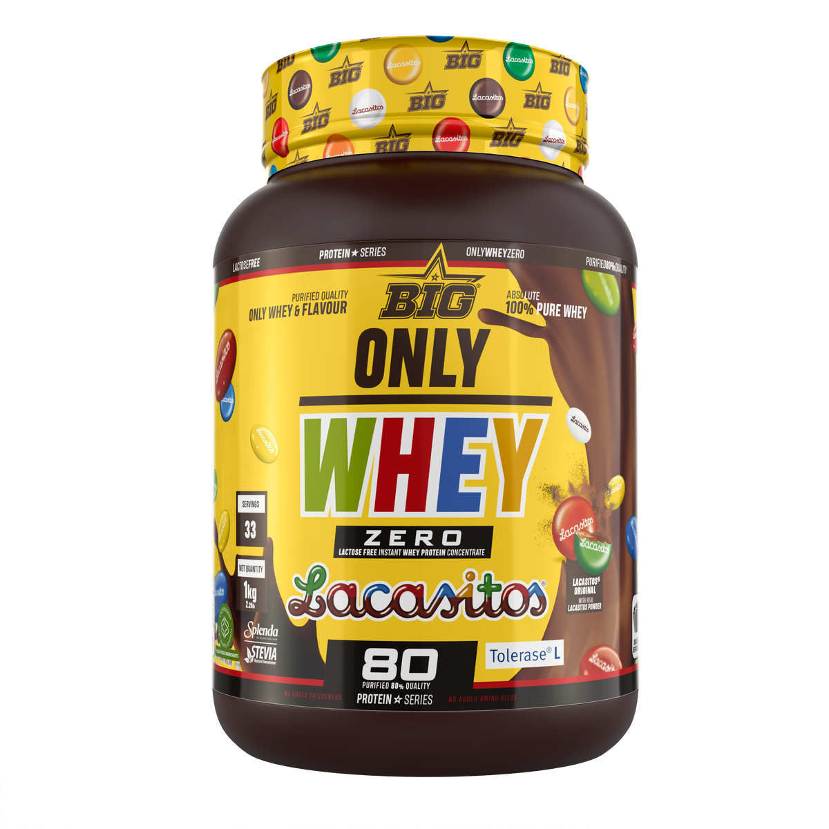 BIG ONLY WHEY ZERO sabor LACASITOS® Original
