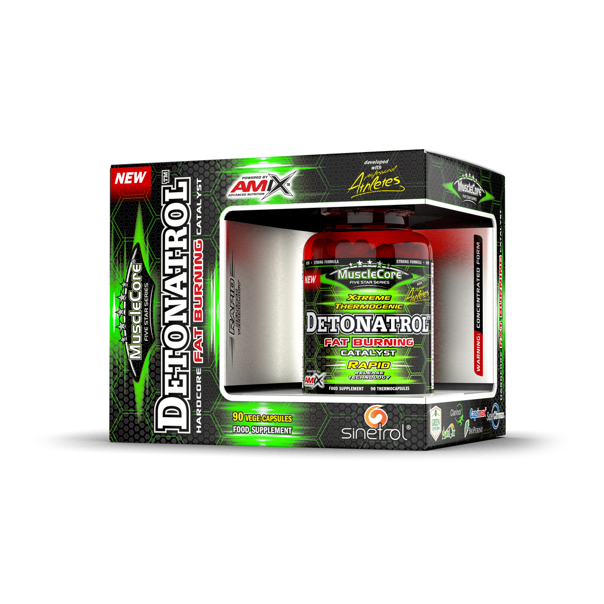 DETONATROL FAT BURNER 90 CAPS