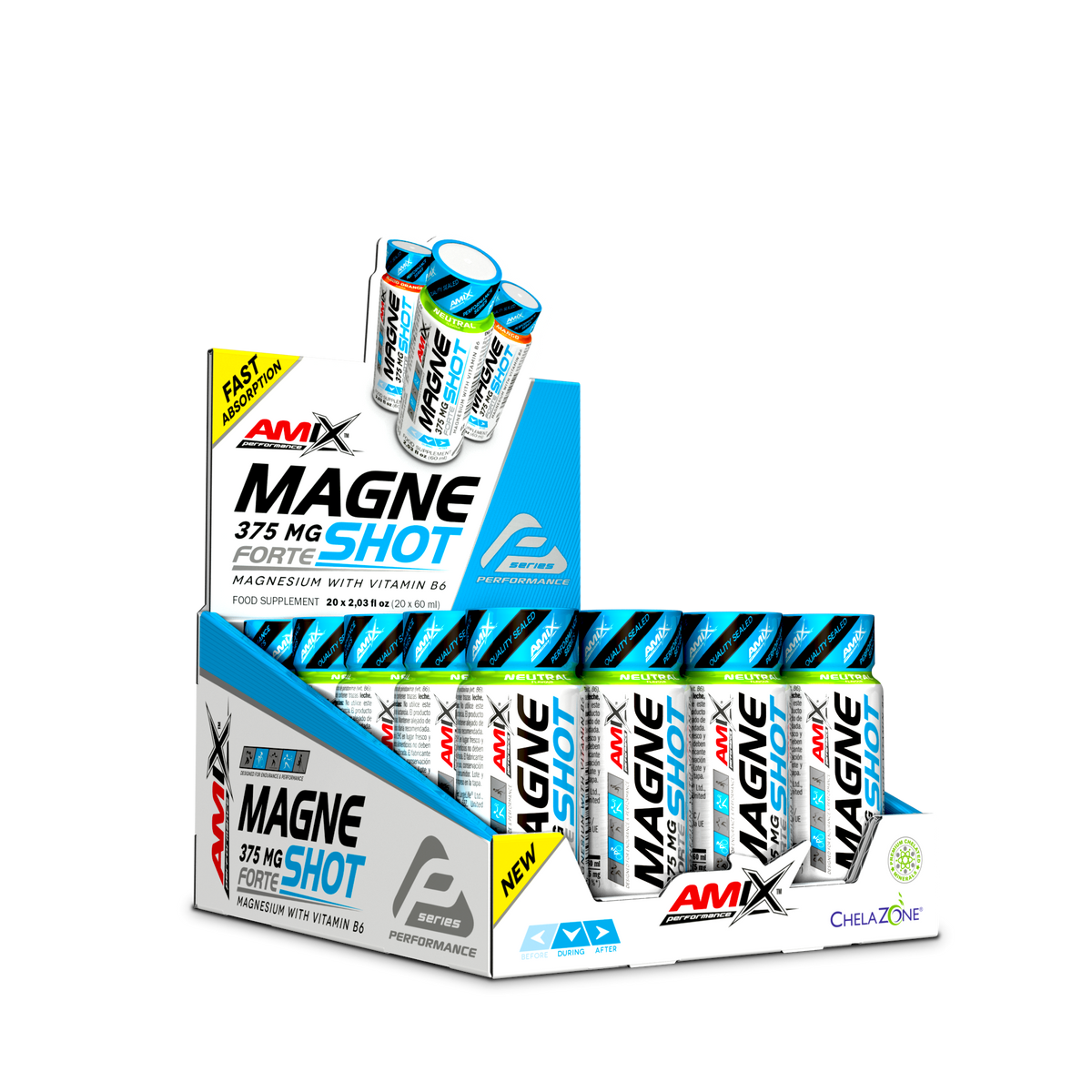 MAGNESHOT FORTE 375 MG 20*60 ML