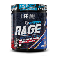 LIFE PRO RAGE PRO 290G CAFFEINE FREE