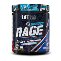 LIFE PRO RAGE PRO 290G CAFFEINE FREE