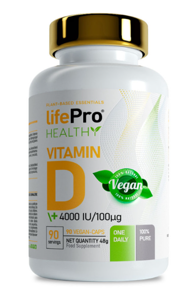 Life Pro Vegan Vitamin D 4000ui 90 Vegancaps