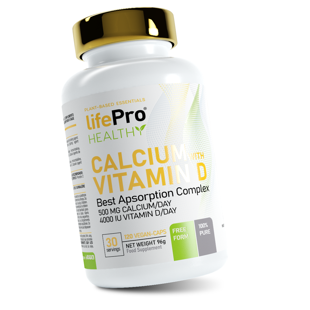 HEALTHY CALCIUM + VITAMIN D 120 LFE PRO VEGANCAPS