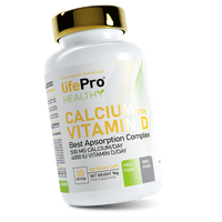 HEALTHY CALCIUM + VITAMIN D 120 LFE PRO VEGANCAPS