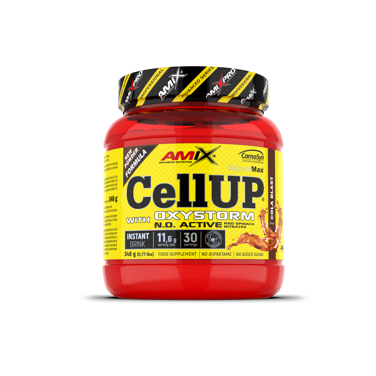 Pre-entreno Amix CellUp con Oxystorm 348 g – Amix Pro®