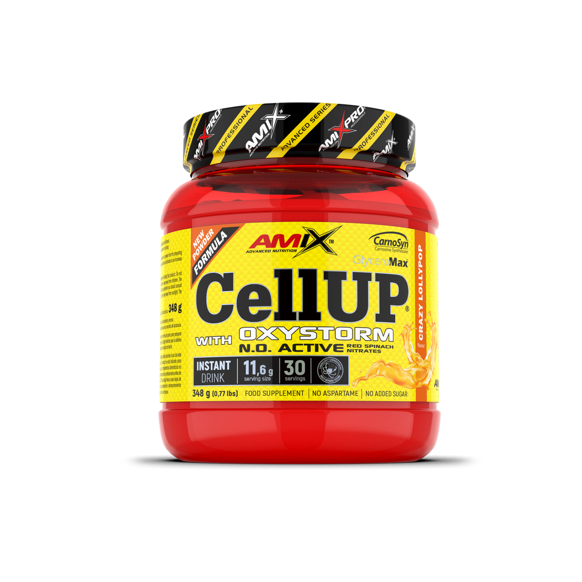 Pre-entreno Amix CellUp con Oxystorm 348 g – Amix Pro®