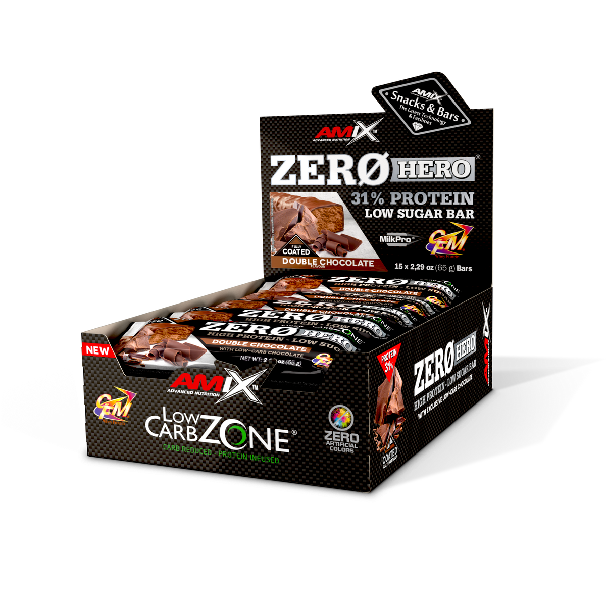 ZERO HERO PROTEIN BAR 65 Grm C/U