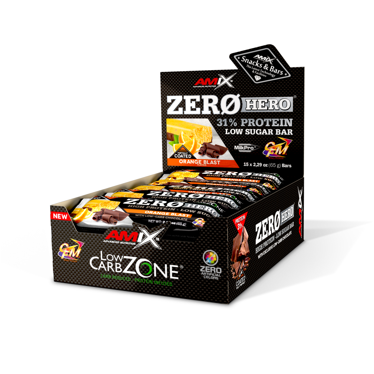 ZERO HERO PROTEIN BAR 65 Grm C/U