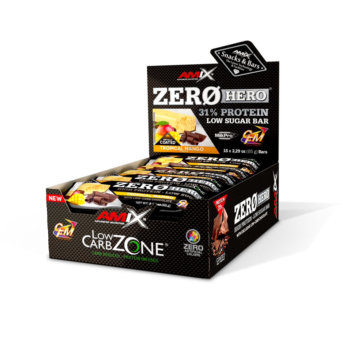 ZERO HERO PROTEIN BAR 65 Grm C/U