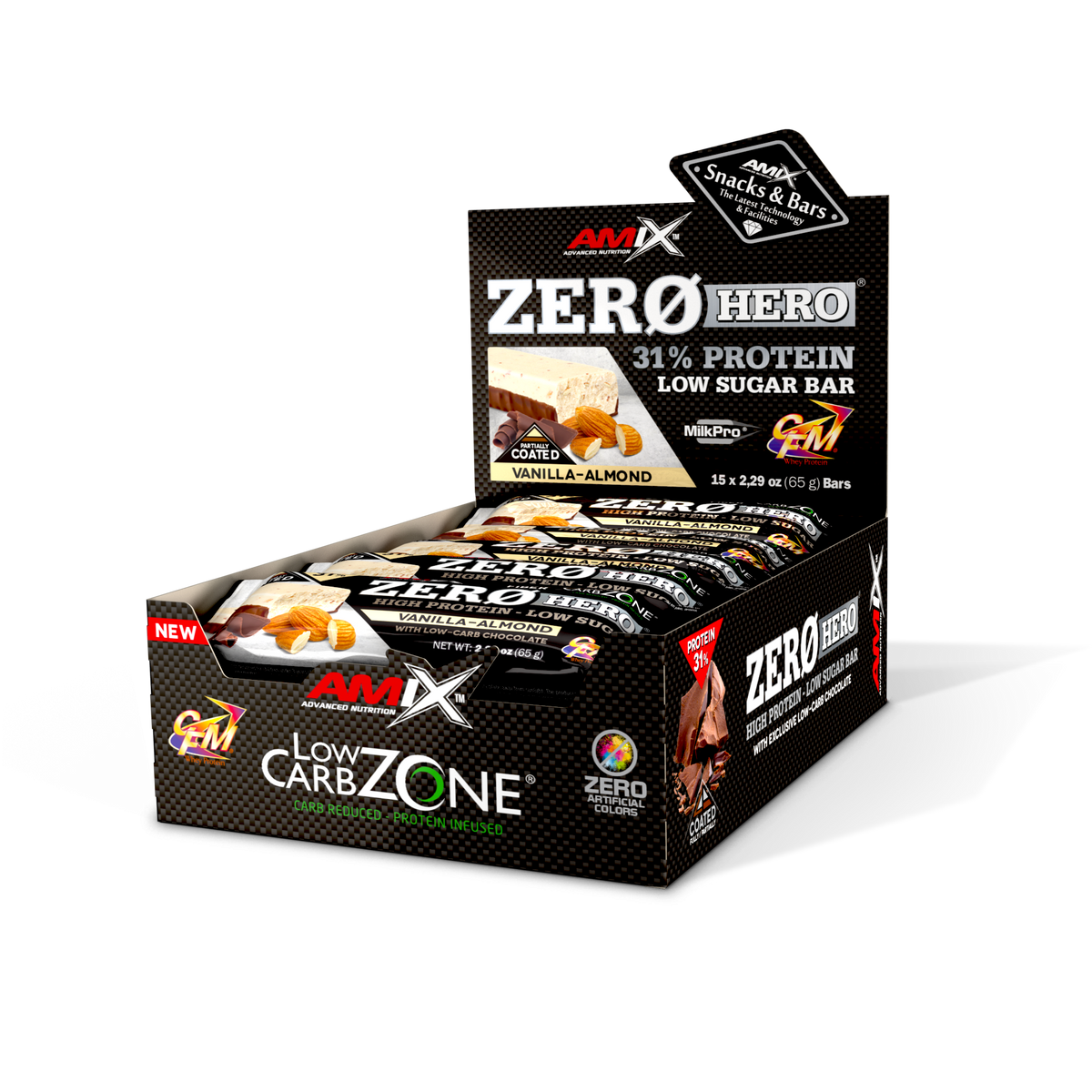 ZERO HERO PROTEIN BAR 65 Grm C/U