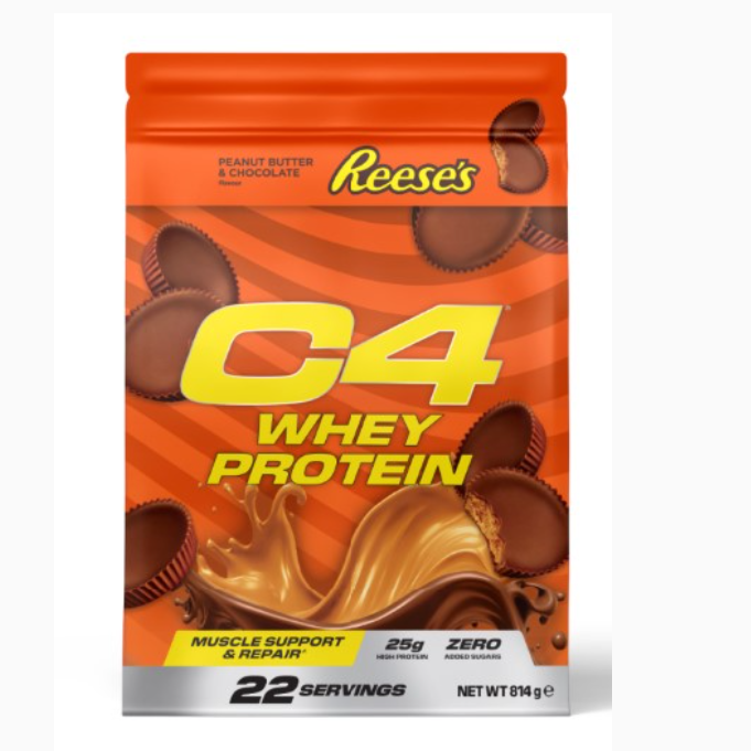 C4 Whey Protein Reeses Peanut Butter Choco 22 serv