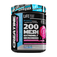 CREATINE MONOHYDRATE 200MESH  LIFE PRO 300G LOLLIPOP