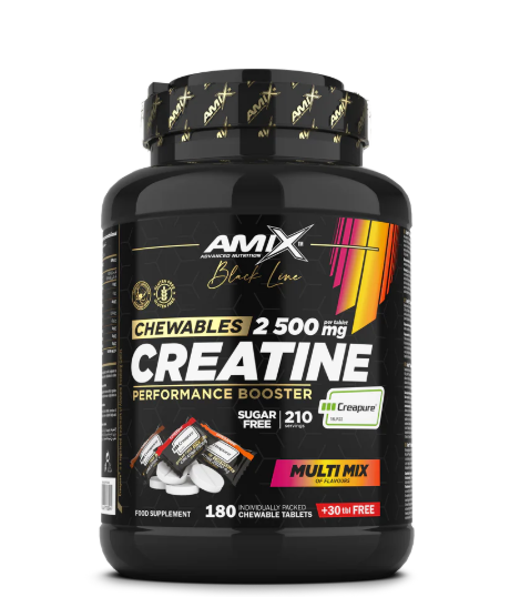 CREATINE CHEWABLES 180 TABL+ 30 FREE Mix sabores