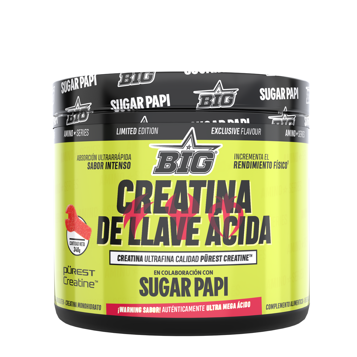 CREATINA DE LLAVE ÁCIDA 340G