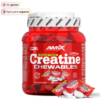 Creatina Monohidrato Masticable 60 tabl – Amix™