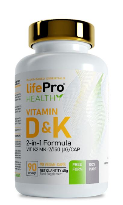 Life Pro Vit D&K2Mk7 90 Vcaps