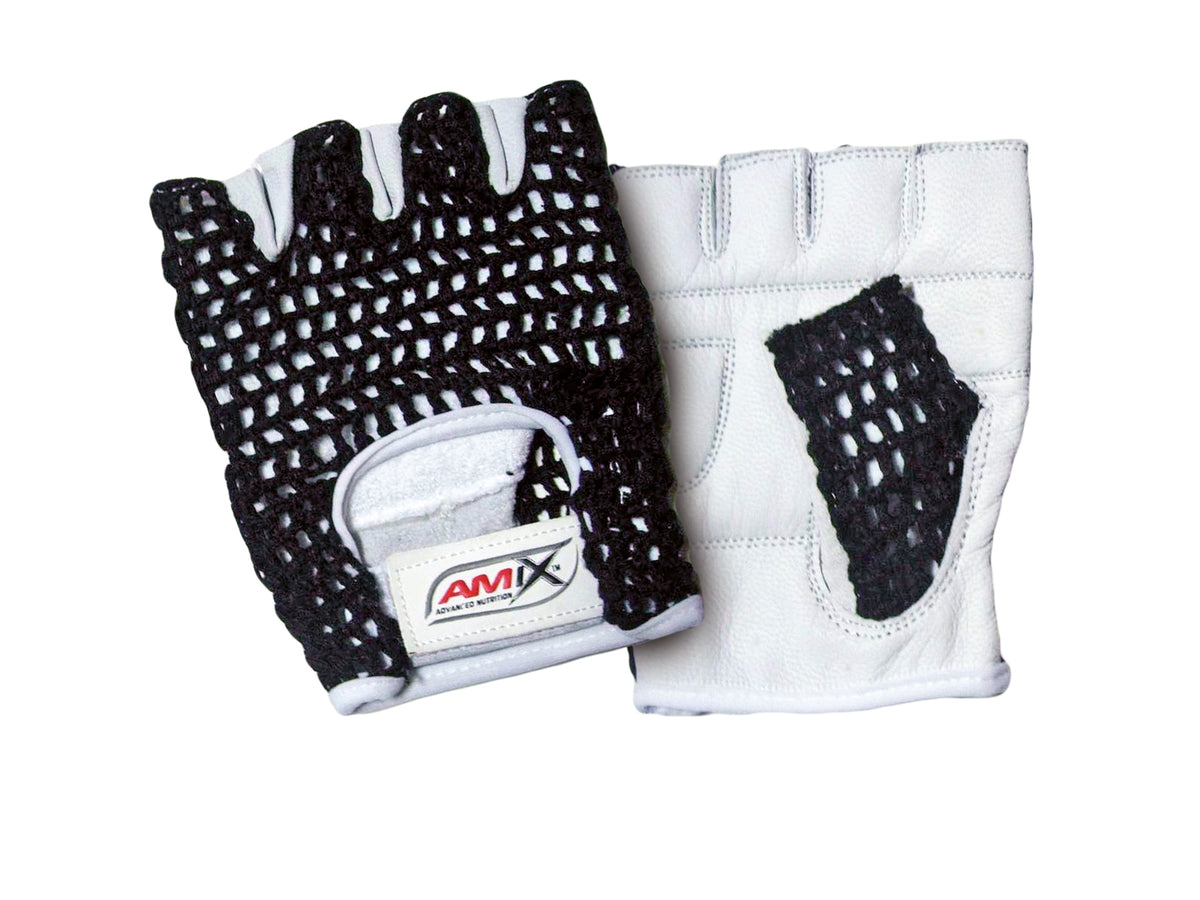 GUANTES REJILLA COLOR NEGRO