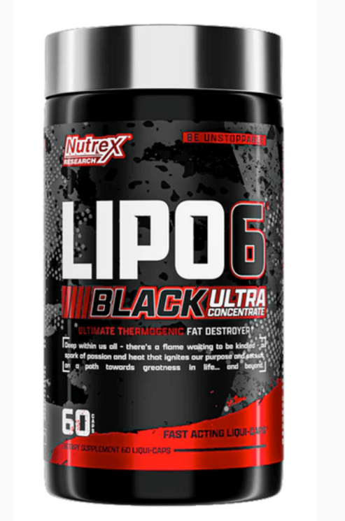 Lipo 6 Black 60 Caps. U.C.