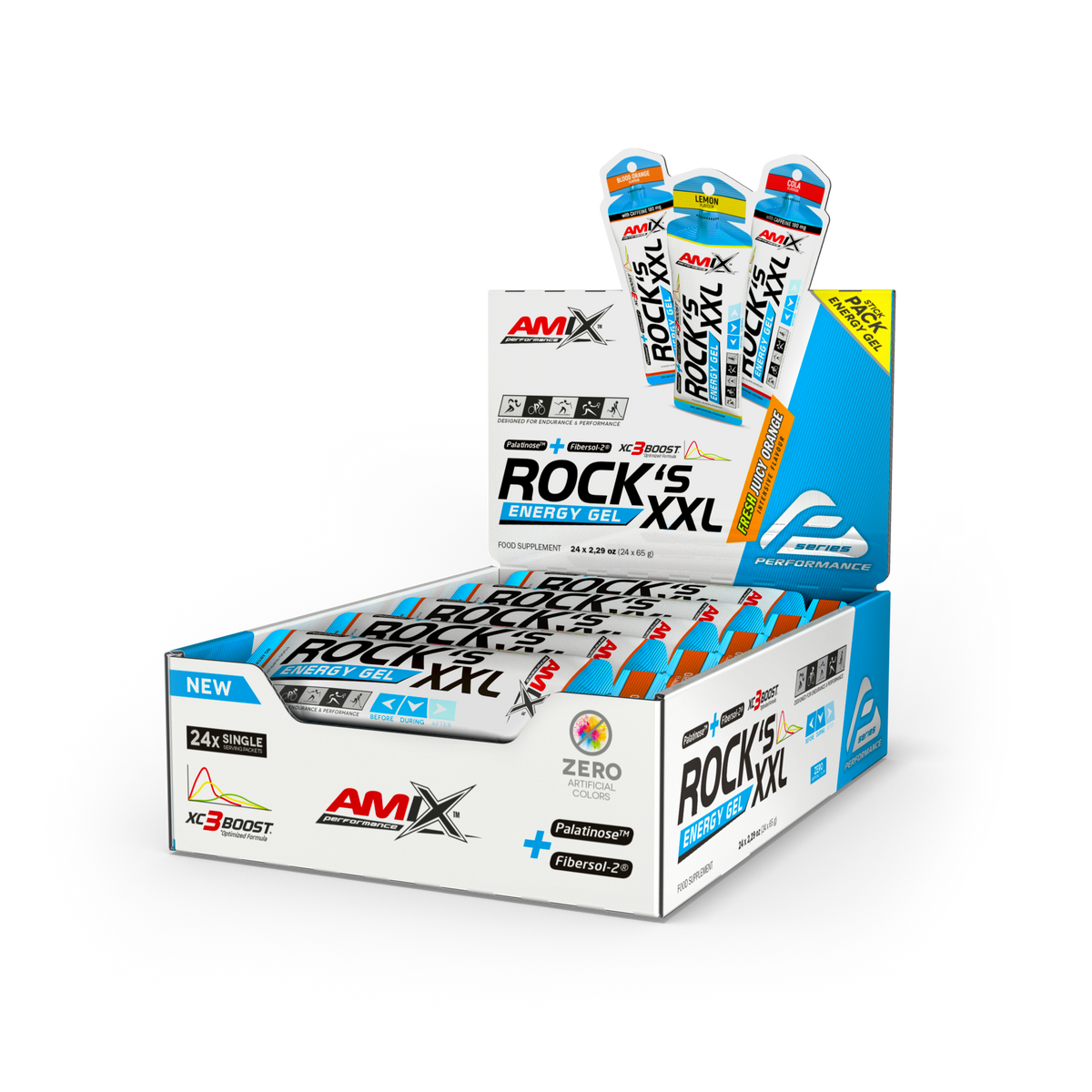 ROCK´S GEL XXL CON CAFEINA 65 G