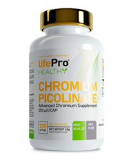 LIFE PRO ESSENTIALS PICOLINATO DE CROMO 120 CAPS