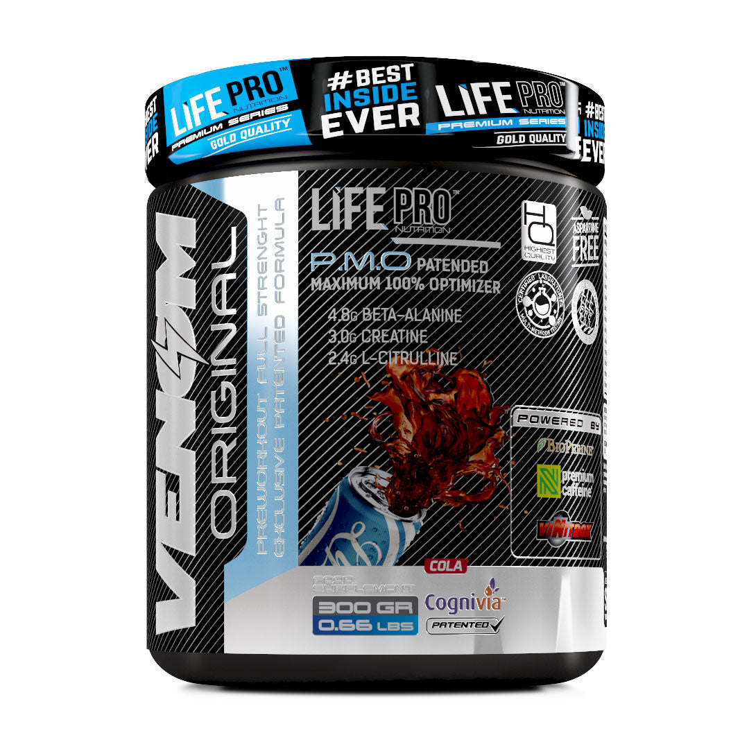 LIFE PRO NEW VENOM FULL STRENGHT PRE-WORKOUT 300G