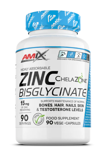 Bisglicinato de Zinc 90 vcaps - Amix Performance